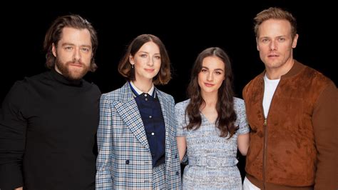 sophie skelton hot|Sam Heughan, Caitríona Balfe & Sophie Skelton Take Turns in。